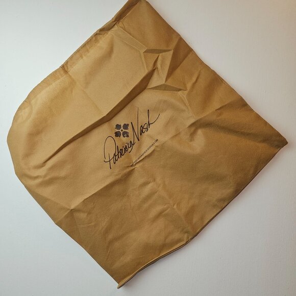 Patricia Nash Mallory Leather Tote Caribbean Blue, "Vintage Leather", NWT - Picture 12 of 12